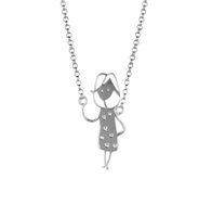 Collana Oro, Argento Virgola Donna Dolls in Argento VJ0029 - VJ0029